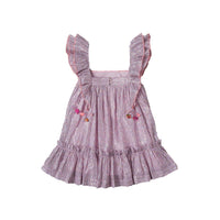 robin dress ballet stripe