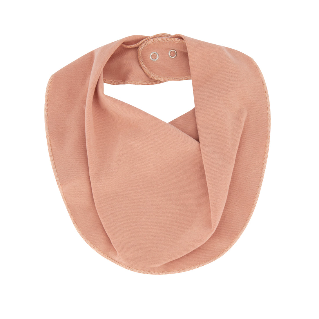 baby bib rustic clay