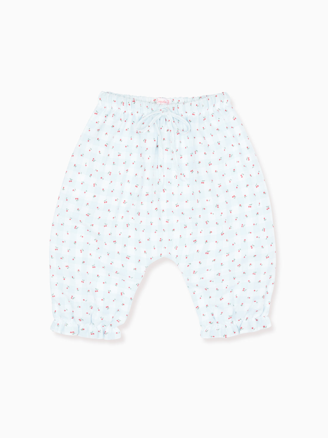 forna trousers blue gingham