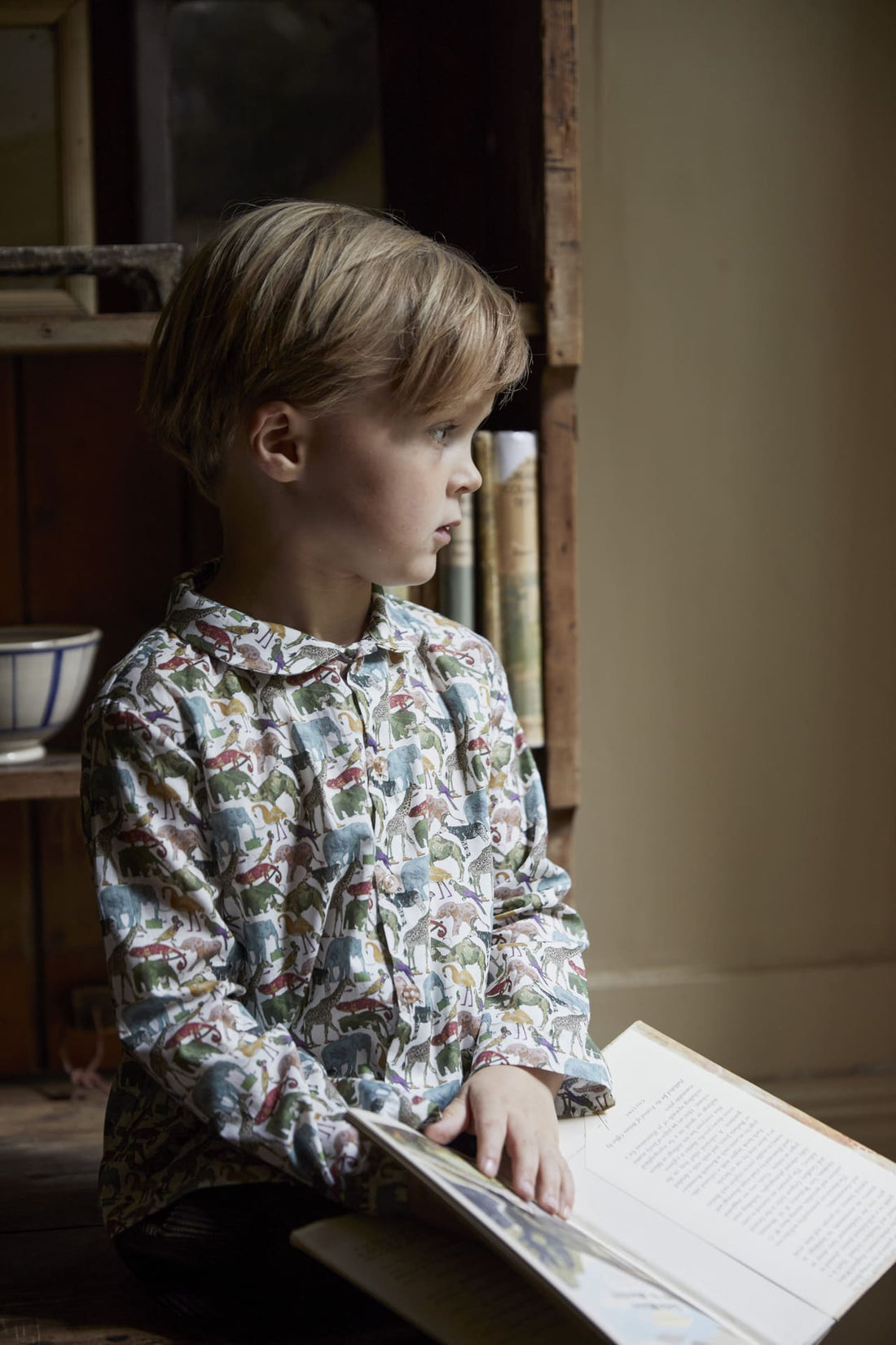 arlo printed shirt zoo