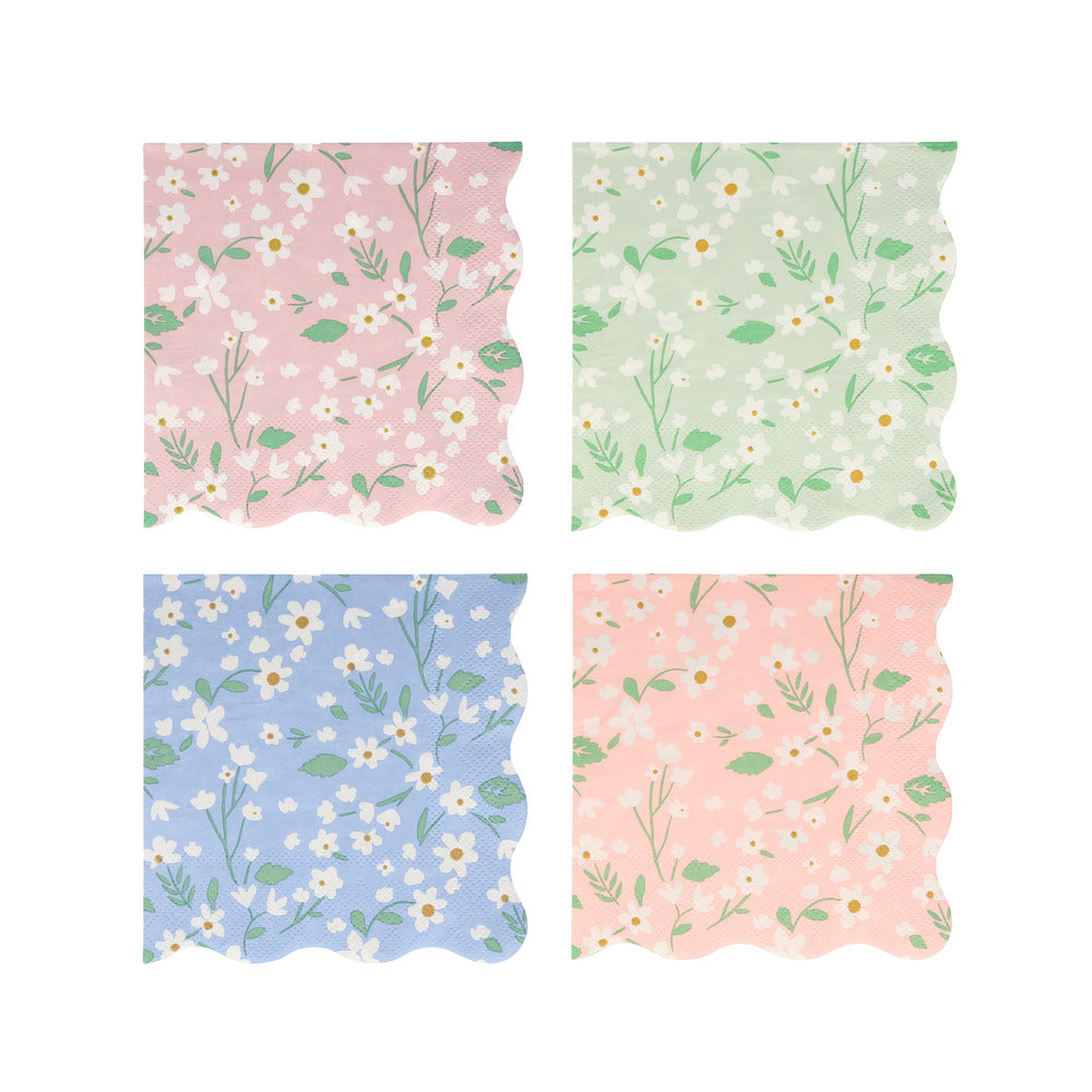 ditsy floral small napkins