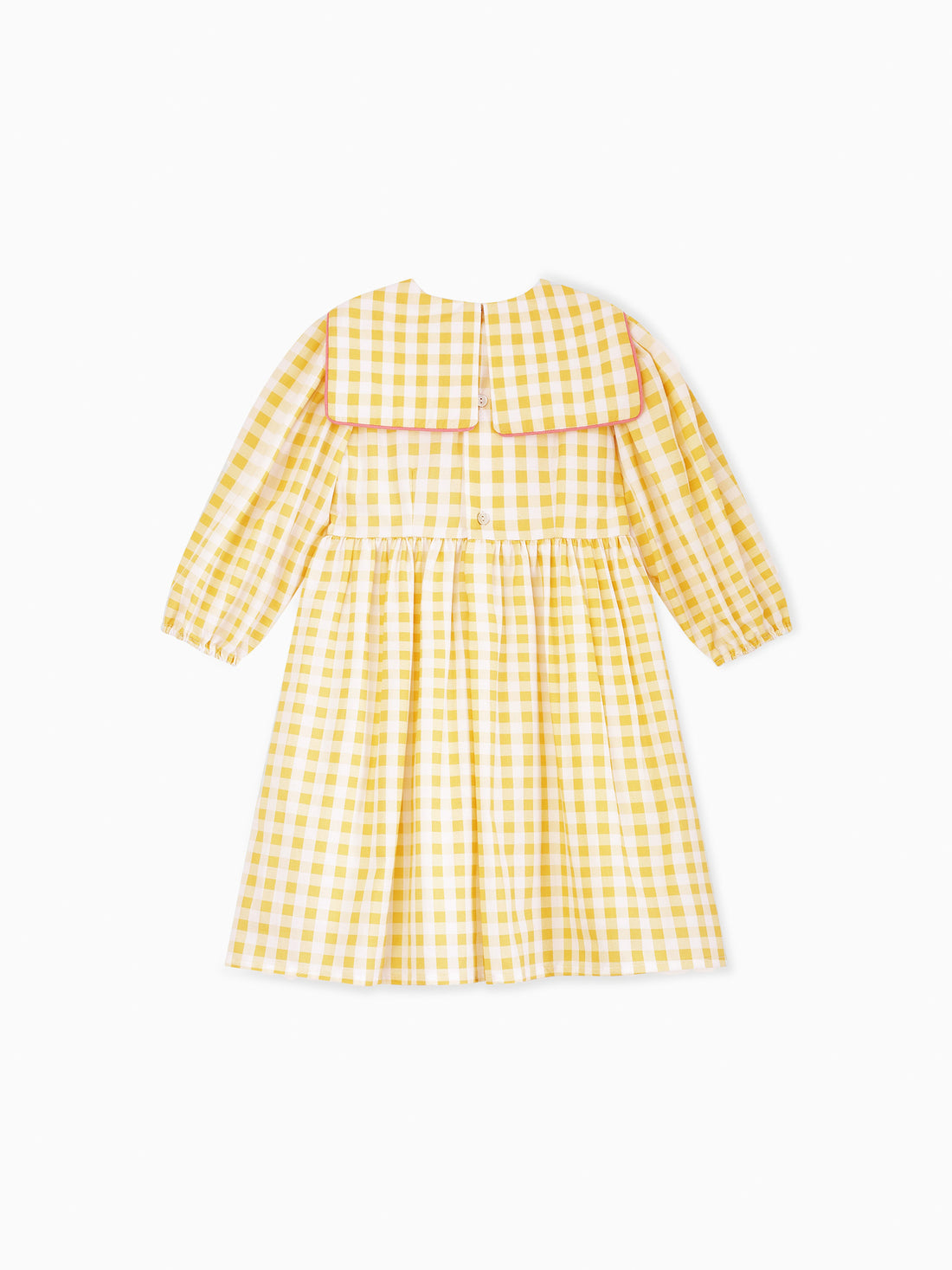 girls amelia dress yellow