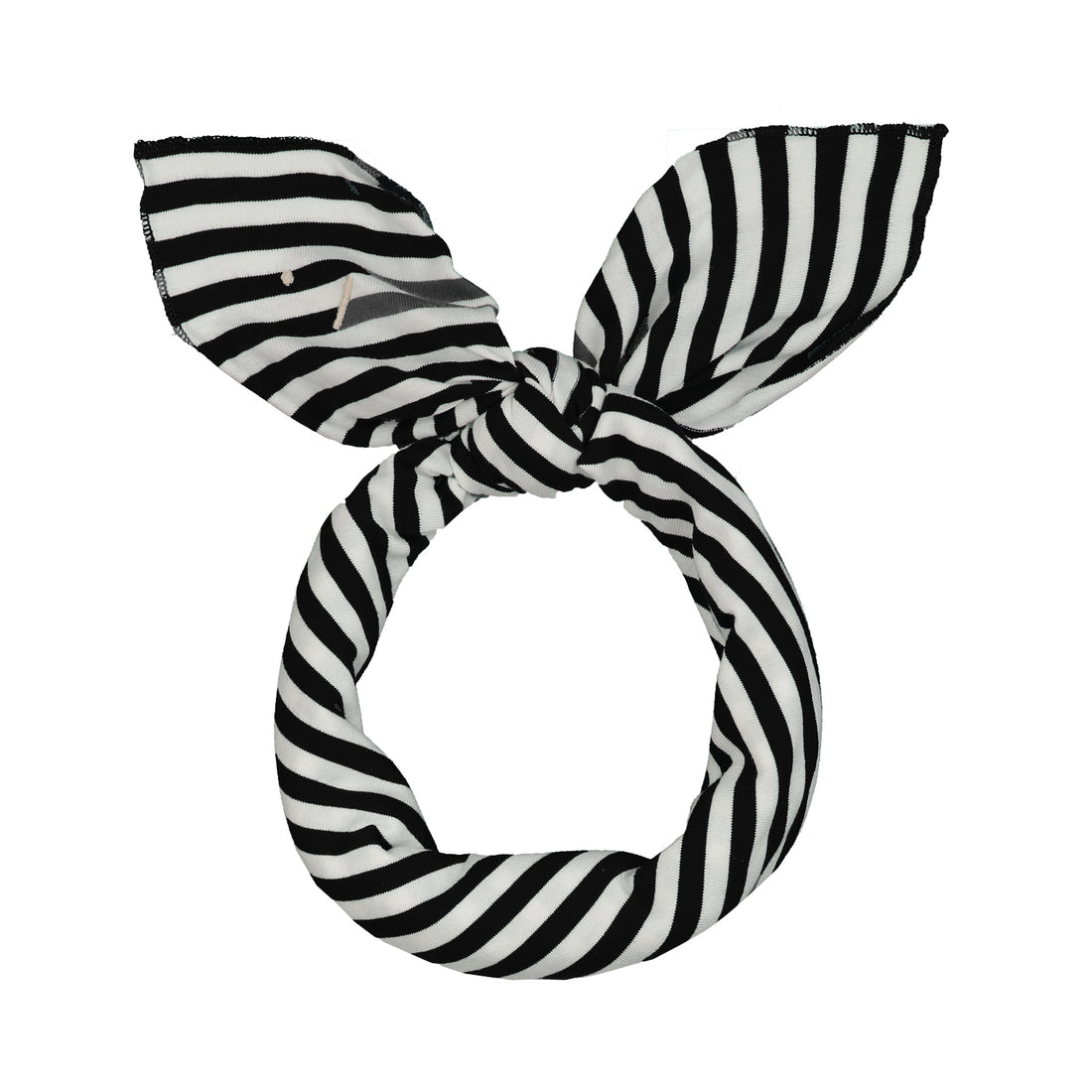 head scarf blue stripe
