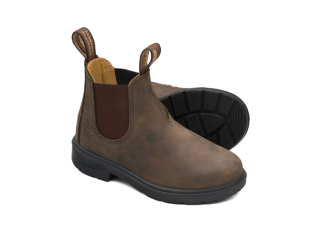 chelsea boots rustic brown