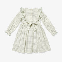 emily dress green tattersall