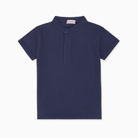 boys alcon polo shirt navy