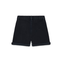 short denim fonce