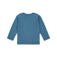 baby ls tee blue bonton