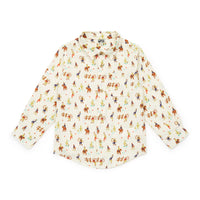 boys panama print shirt