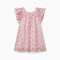 girls ocra dress pink