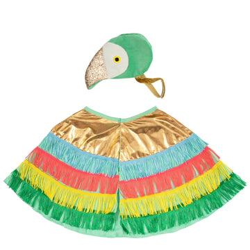 parrot fringed cape dress up