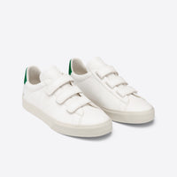 women's recife chromefree velcro sneakers white emeraude