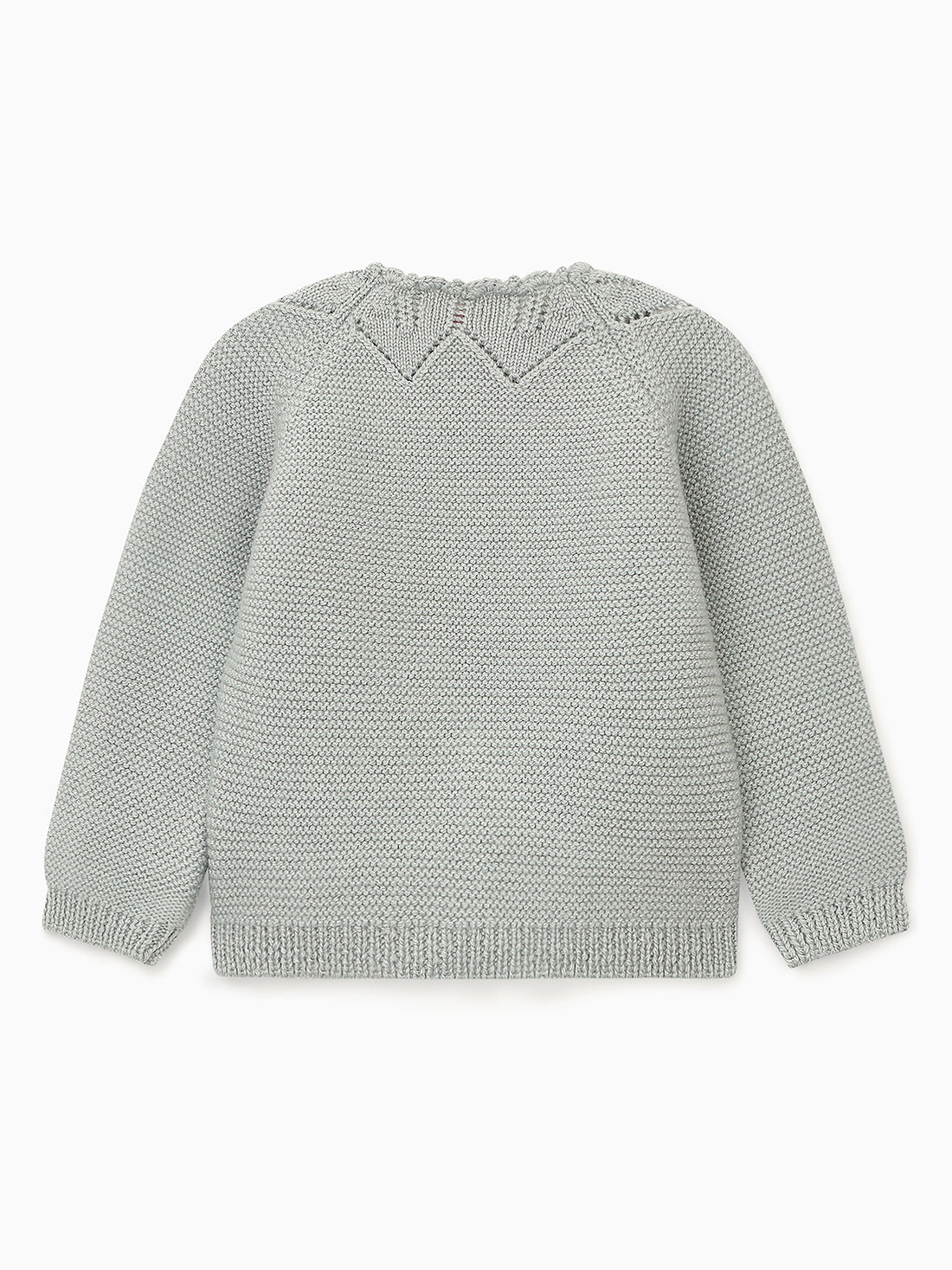 baby roseta cardigan sage green