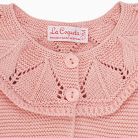 baby baena cardigan pink