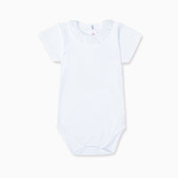 pluma body vest white