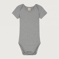 baby onesie grey melange