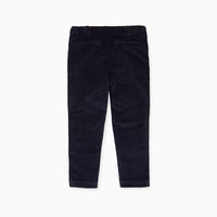 reinaldo cord trouser blue