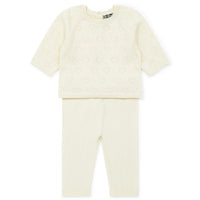 newborn heart set creme