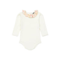 baby liberty onesie liberty ecru
