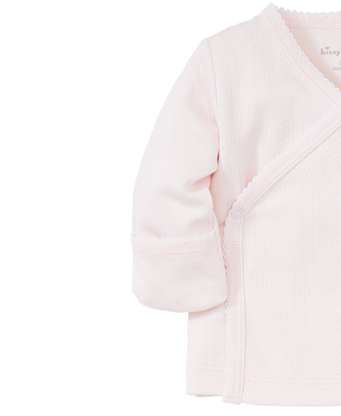 pointelle ls cross tee