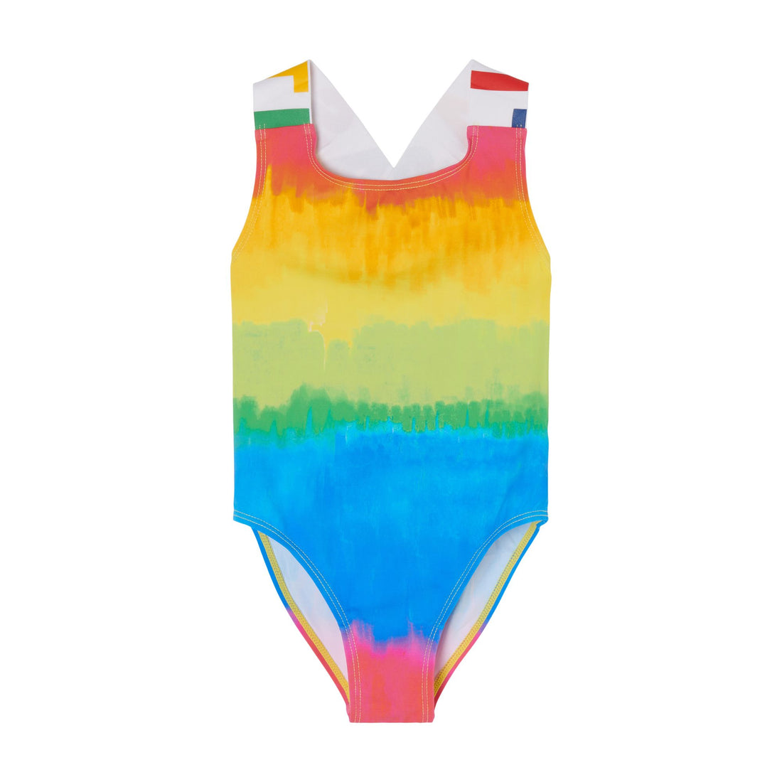 rainbow one piece swimsuit
