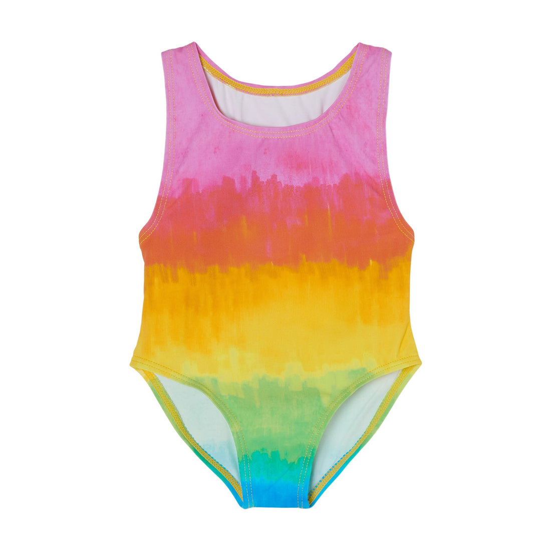 rainbow one piece swimsuit