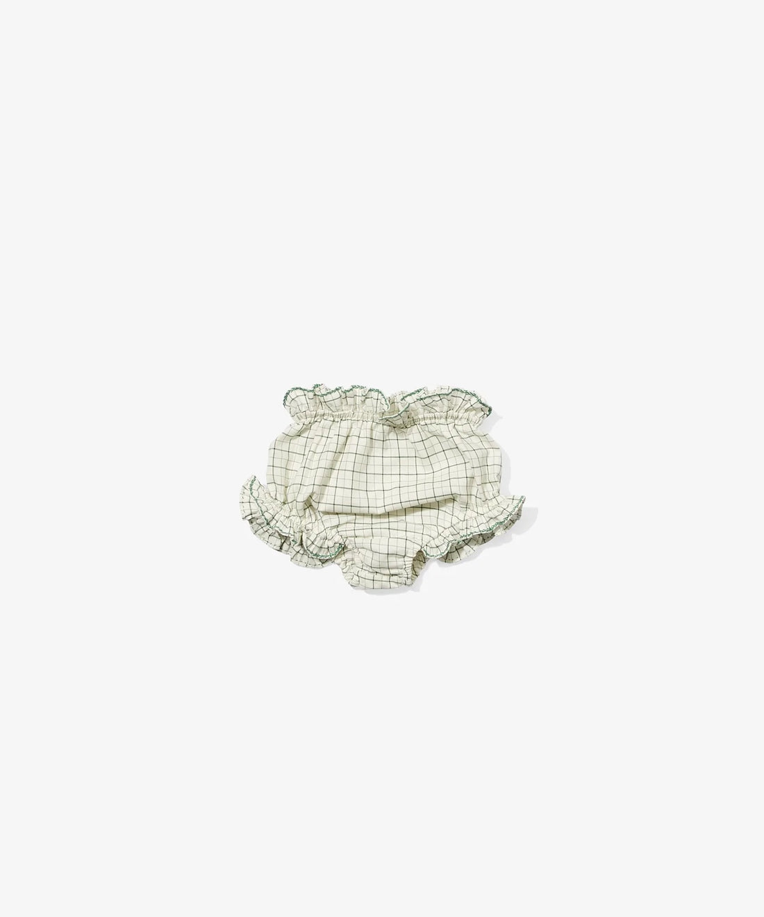 baby willa dress green tattersall