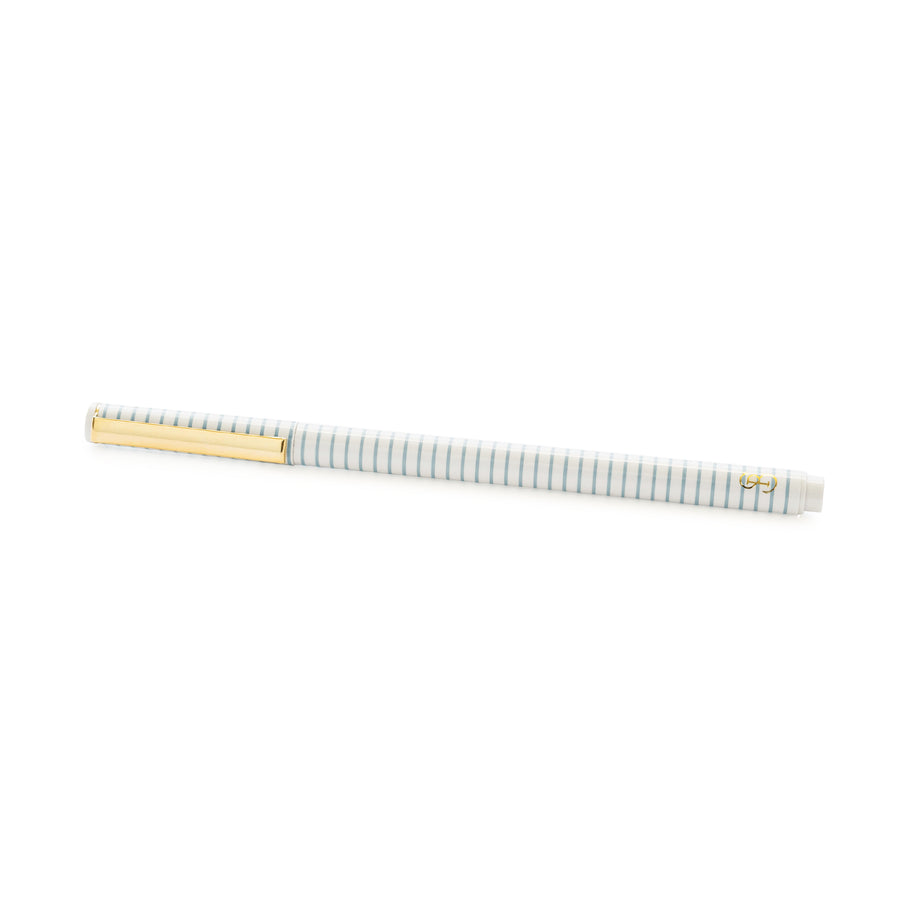 blue stripe felt pen