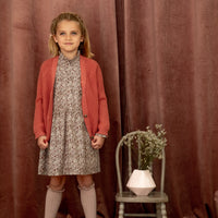 philo cardigan rose