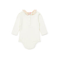 baby liberty onesie liberty ecru