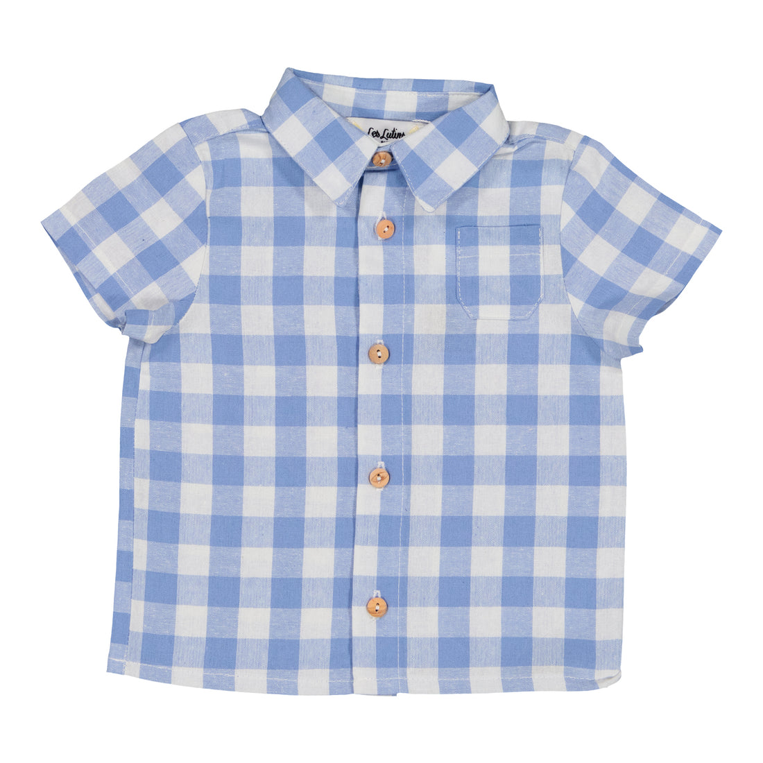 marcel shirt blue gingham