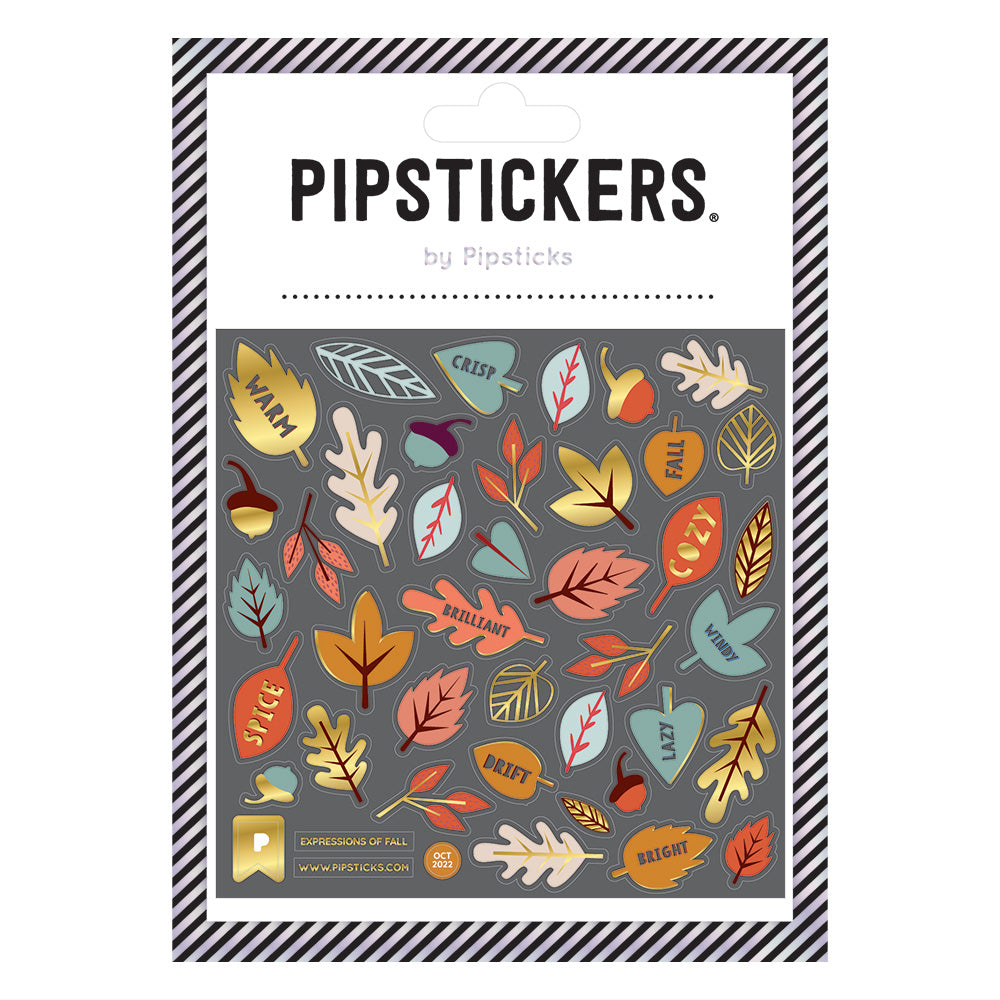 expressions of fall stickers