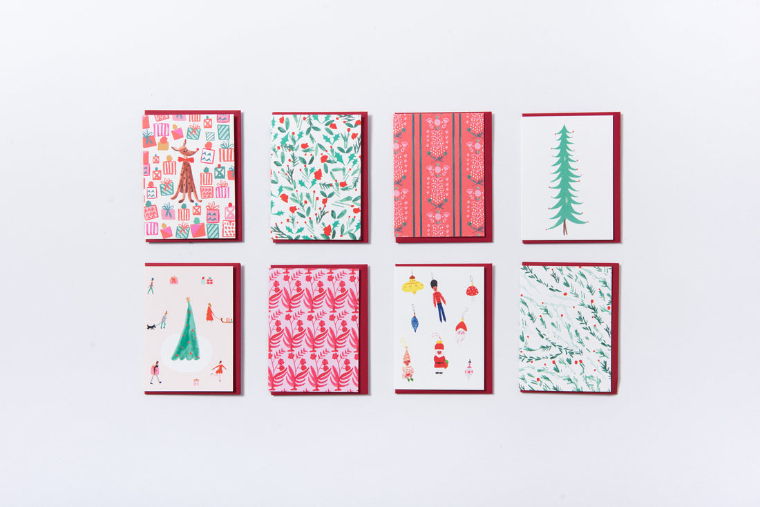 holiday petite cards (multi)