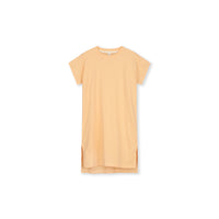 t-shirt dress apricot