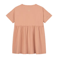 loose fit dress rustic clay