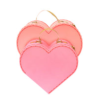 small heart suitcase
