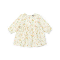 baby dress daisy creme