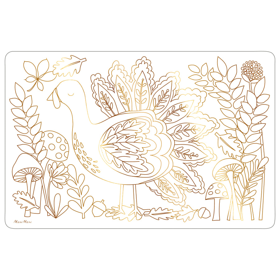 thanksgiving coloring placemats