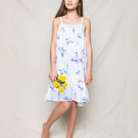 lily floral nightgown