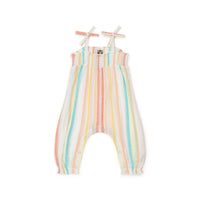 romper multi stripe