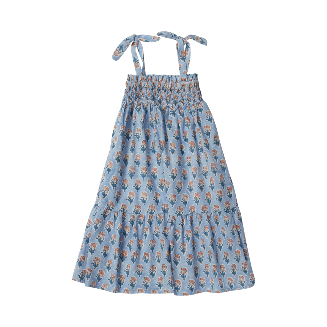 loriane dress blue provence