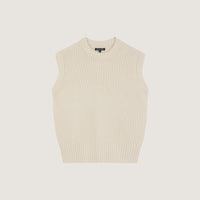 women's sully vest ecru