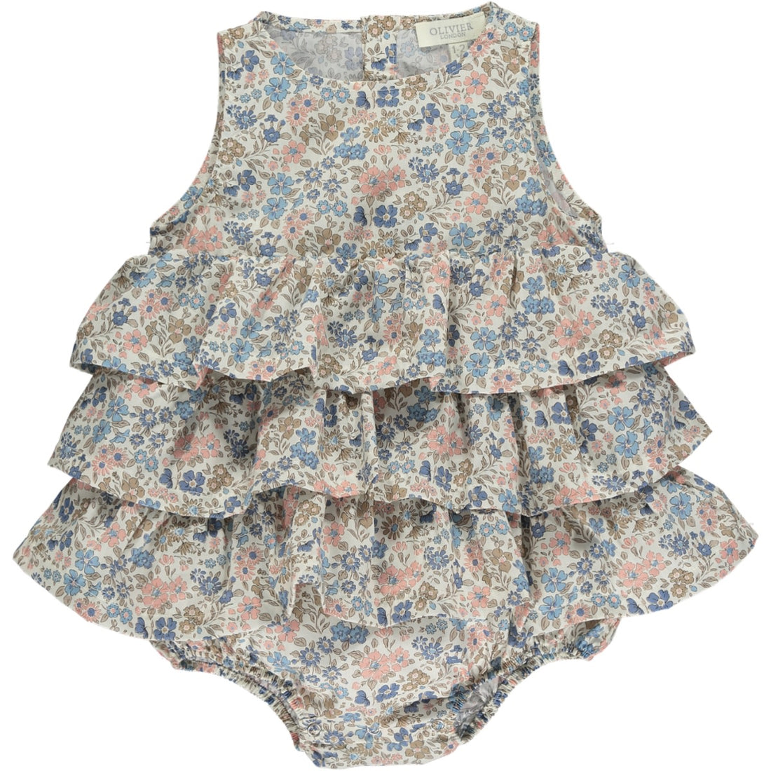 molly romper vintage blue
