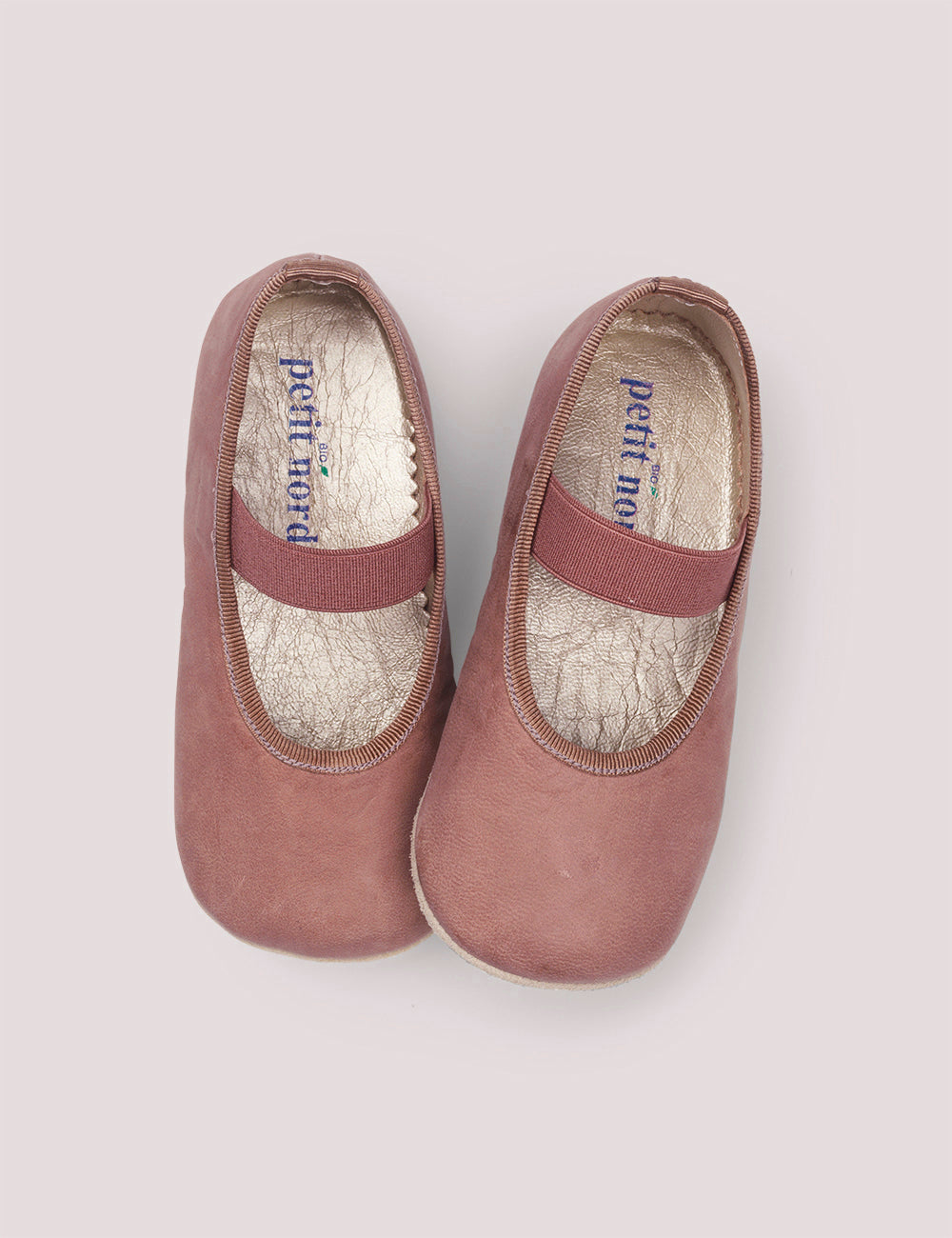 elastic ballerina shoe