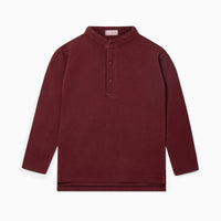 baby alcomo ls polo shirt burgundy