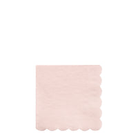 small dusty pink octagonal plate