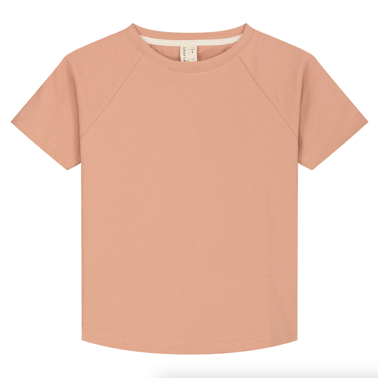 crewneck tee rustic clay