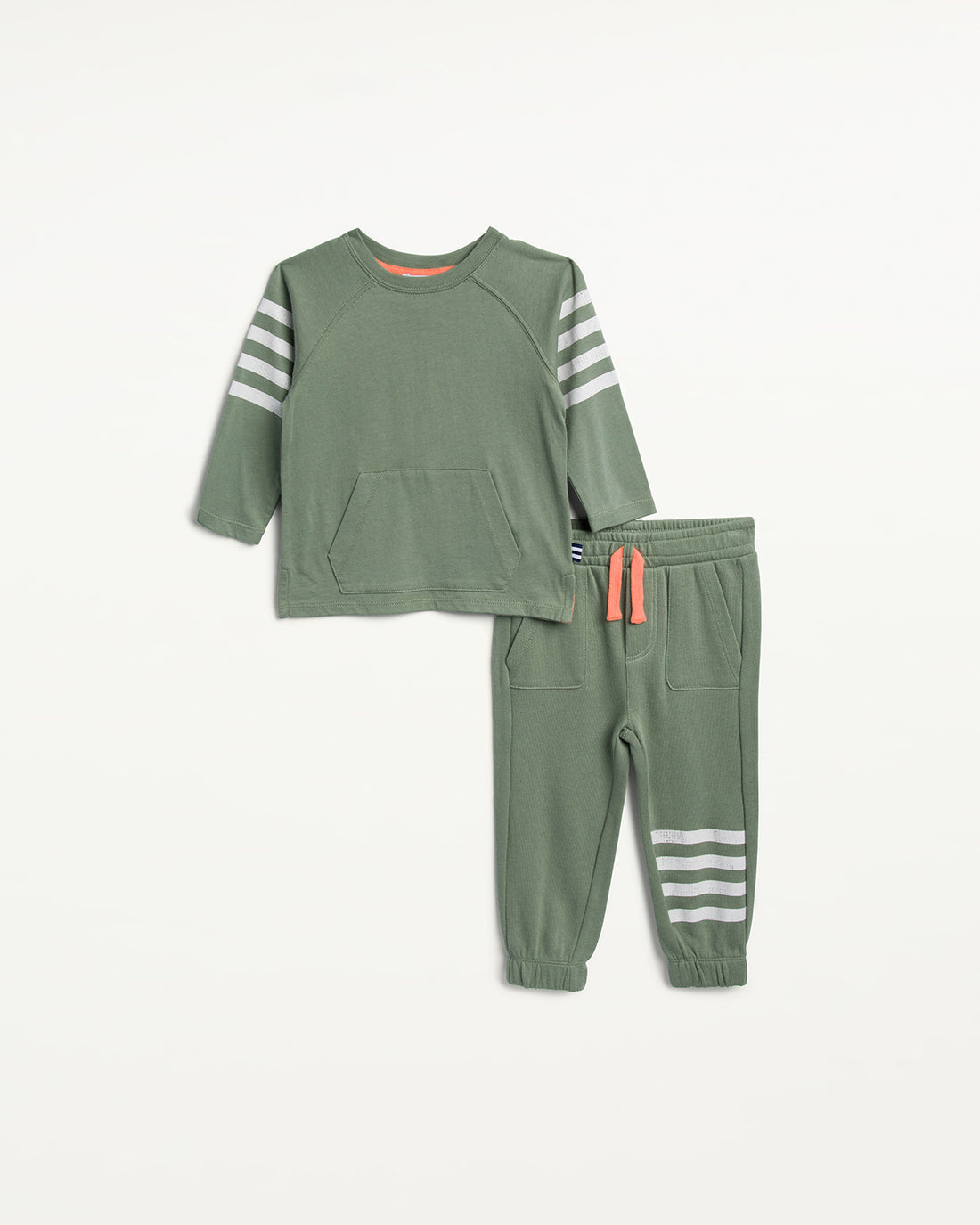 baby oliver stripe long sleeve set