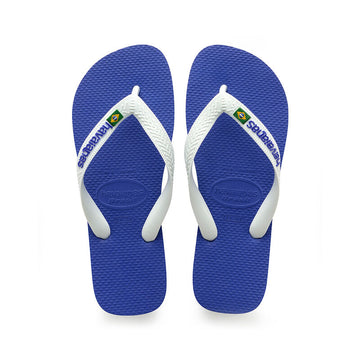 brazil logo sandal nautical blue