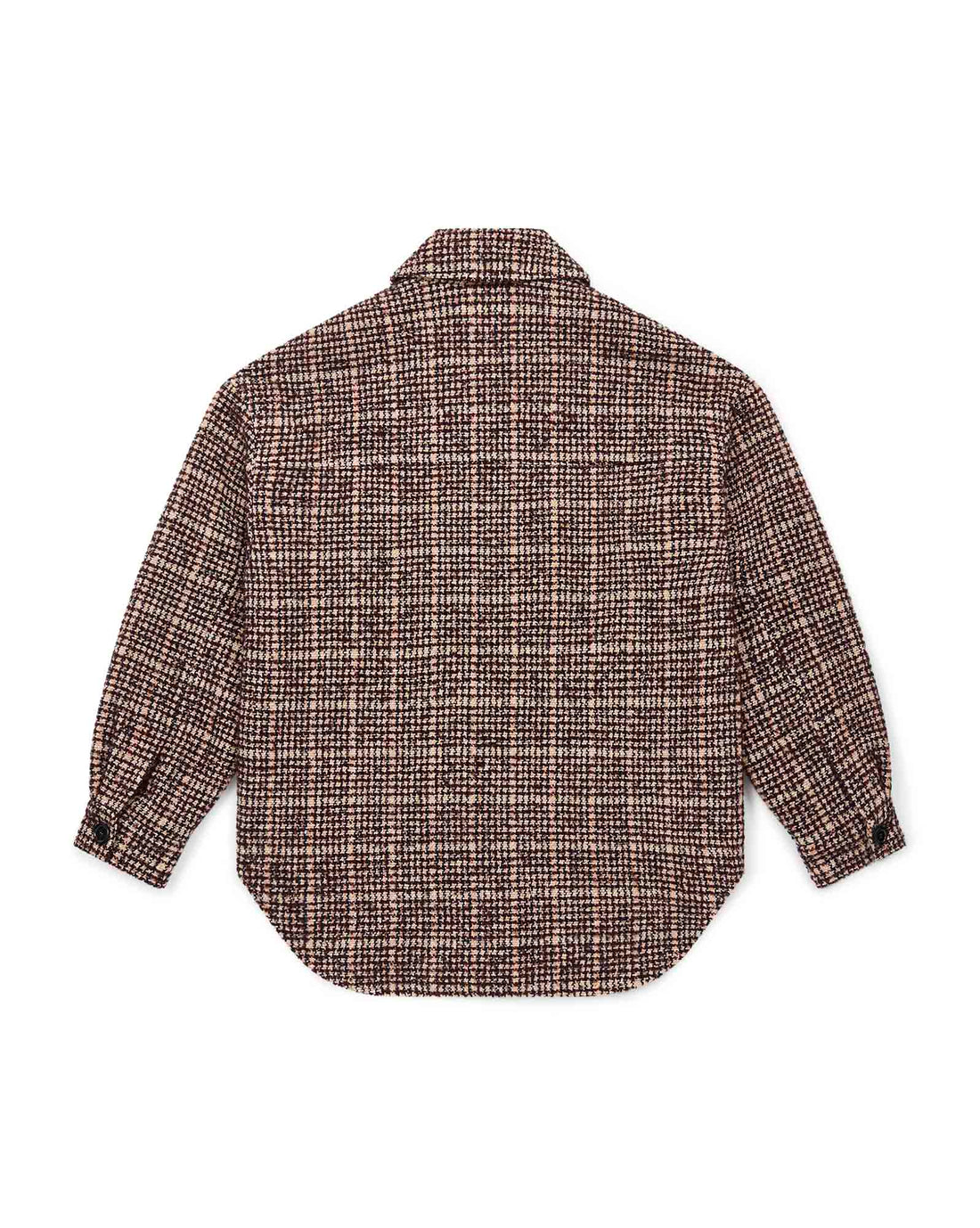 women's overshirt tweed